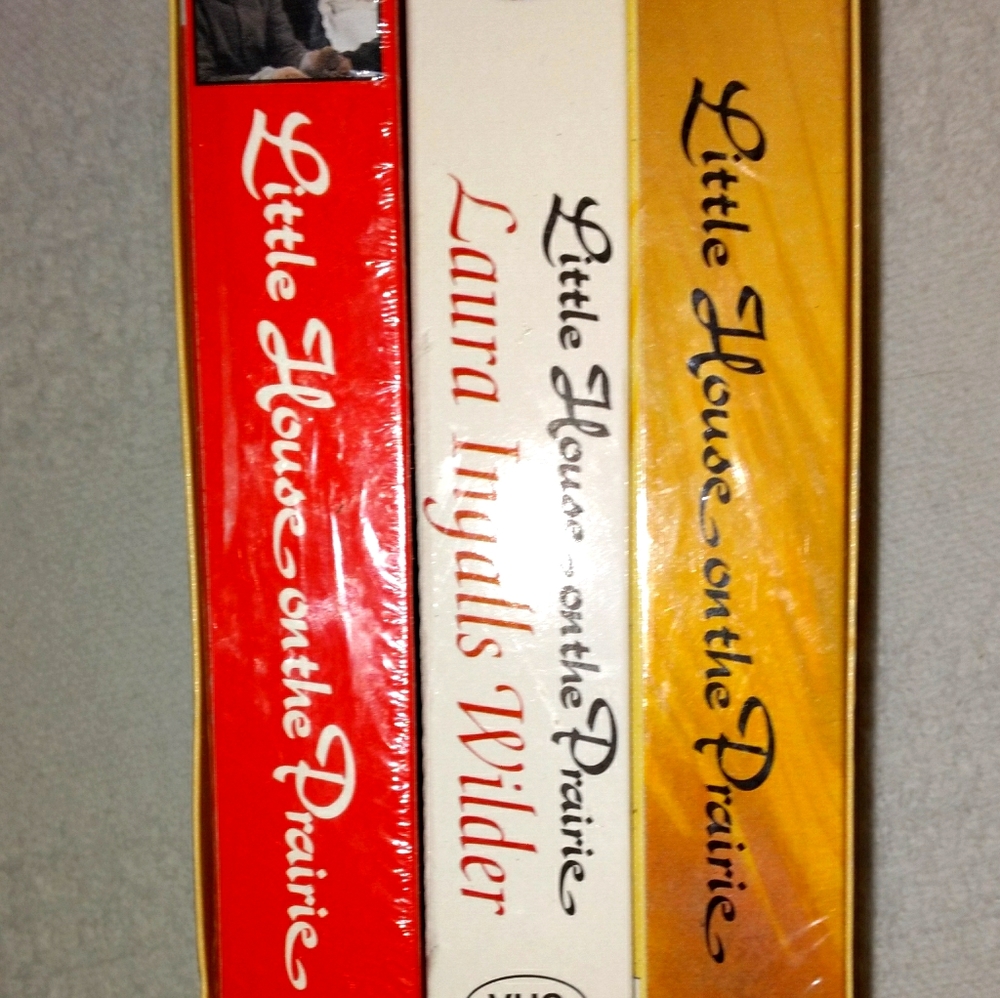 Vintage VHS set of Little House on the Prairie set